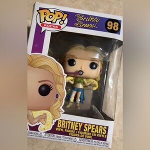 Funko Pop! Rocks Britney Spears Vinyl Figure - Blonde, Blue, Yellow